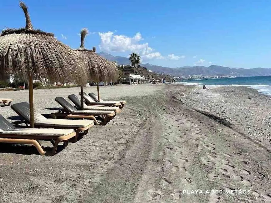 Escapada Familiar En Torrox Costa A 100M De La Playa, Vistas Al Mar Y Parking Gratis Apartamento Espanha