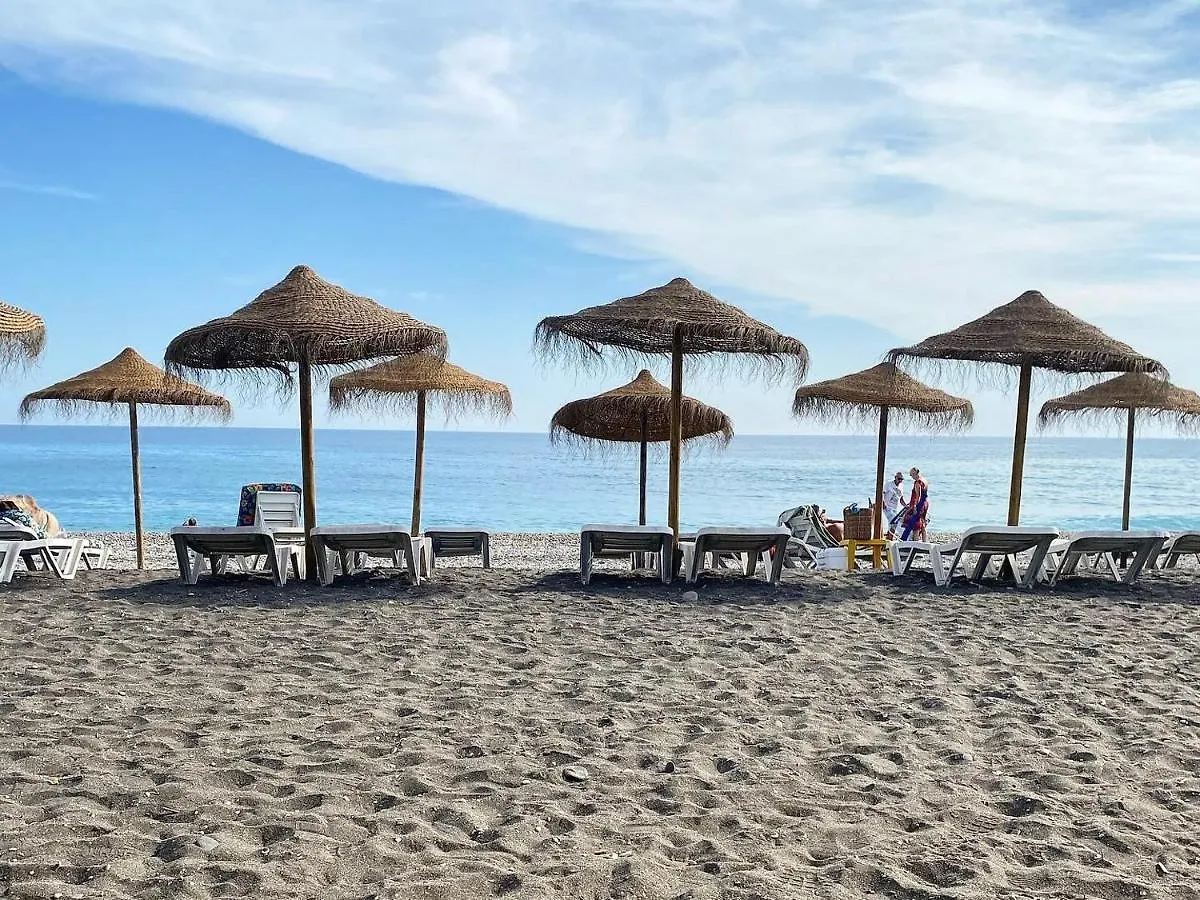 Escapada Familiar En Torrox Costa A 100M De La Playa, Vistas Al Mar Y Parking Gratis Apartment